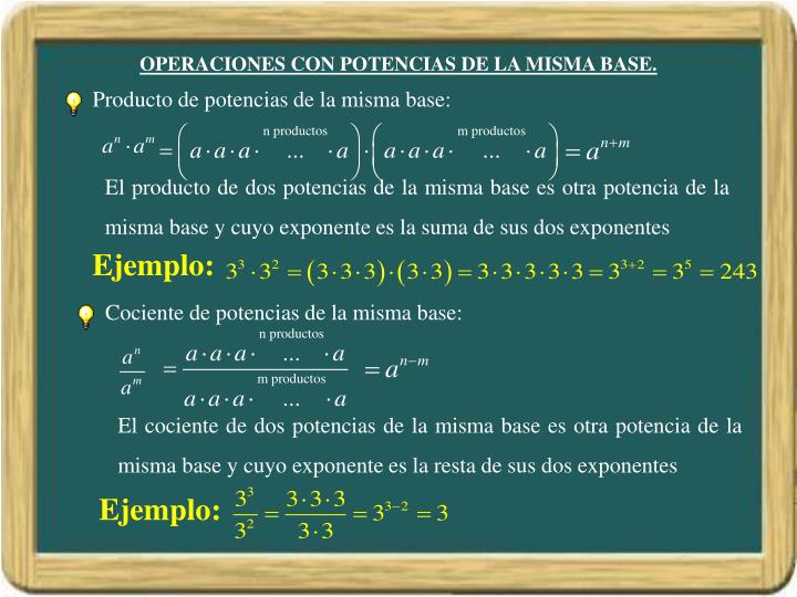 PPT - POTENCIAS Y RAÍCES PowerPoint Presentation - ID:4983357