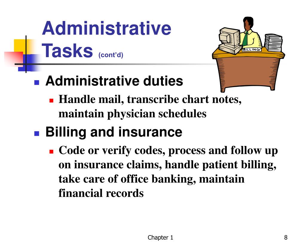 administrative tasks