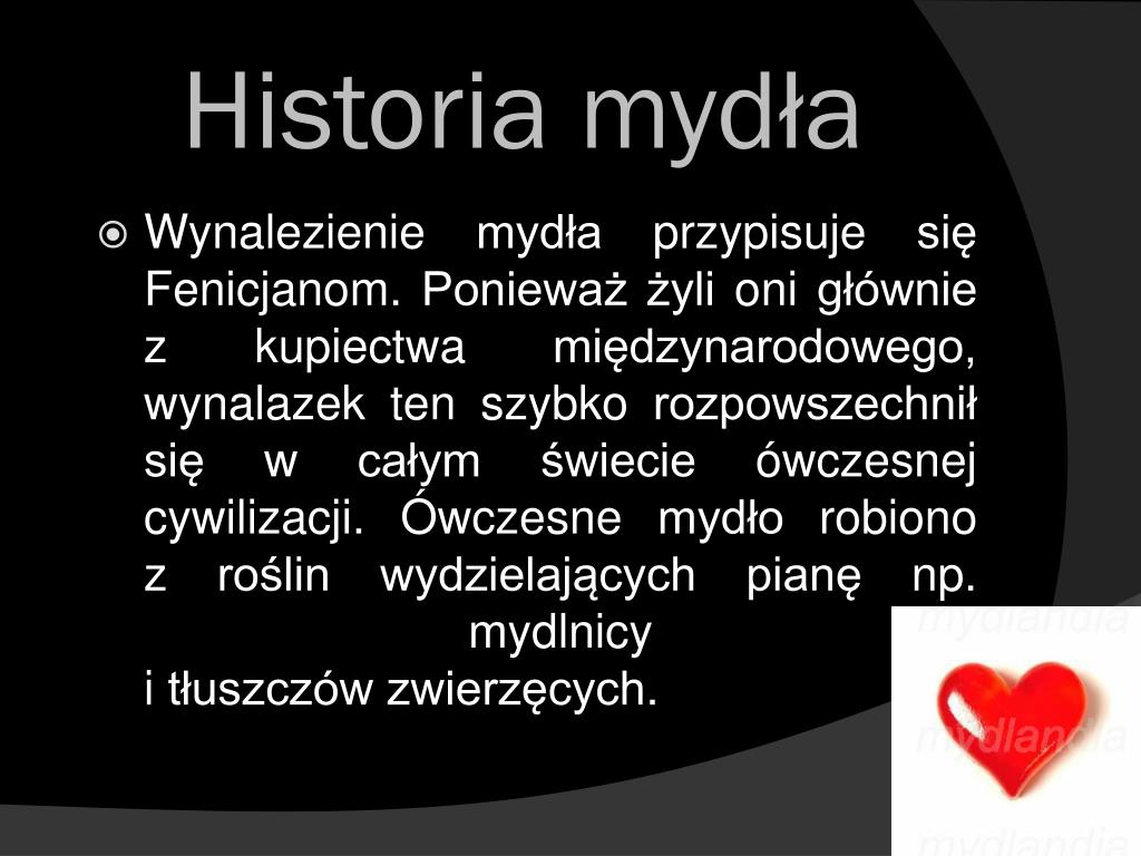 PPT - MYDŁA PowerPoint Presentation, free download - ID:4986015