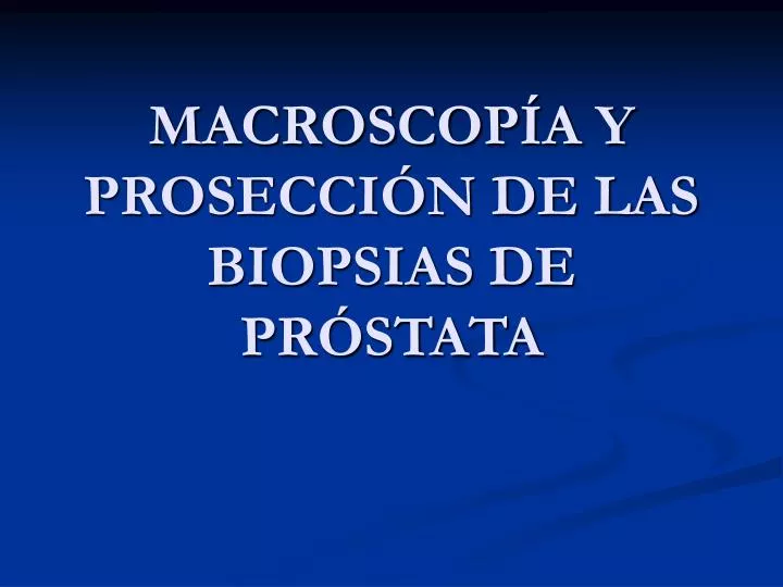 histología de la próstata ppt