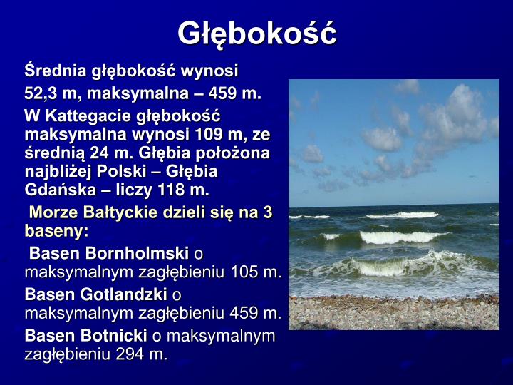 PPT - Morze Bałtyckie Baltic Sea PowerPoint Presentation - ID:4987251