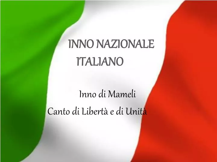 L INNO DI MAMELI SCARICA