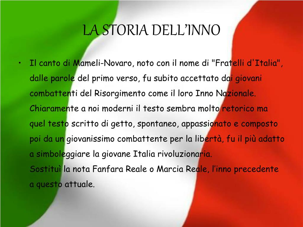 PPT - INNO NAZIONALE ITALIANO PowerPoint Presentation - ID ...