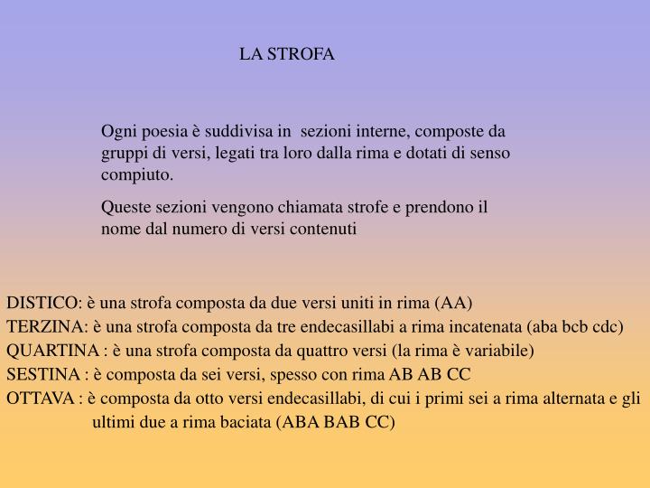 PPT - IL TESTO POETICO Cos’è un testo poetico? Quali sono le