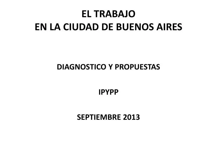 diagnostico y propuestas ipypp septiembre 2013 n.
