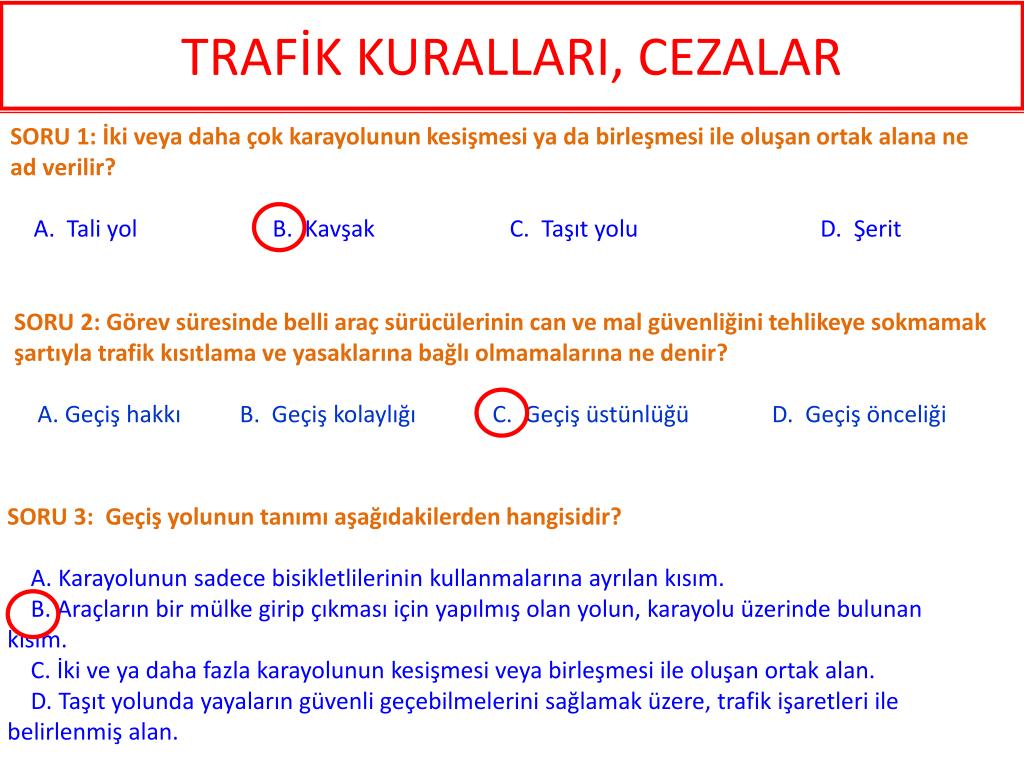 Kavşak kuralları Kavşak kuralları