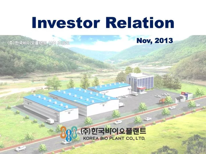 PPT Investor Relation PowerPoint Presentation, free download ID4991872