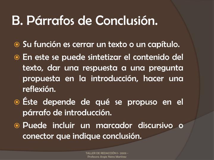 PPT - TIPOS DE Párrafos PowerPoint Presentation - ID:4992871
