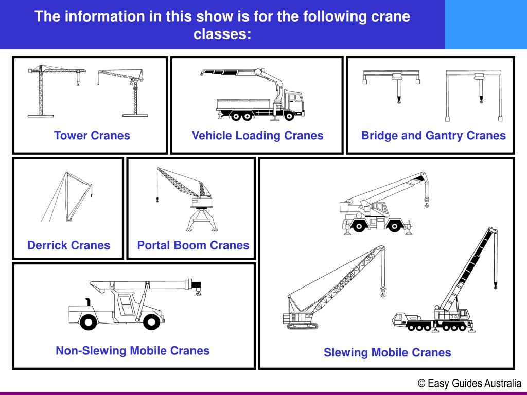 crane slip and slide