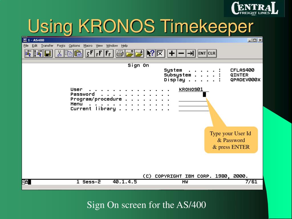 kronos cps timekeeper