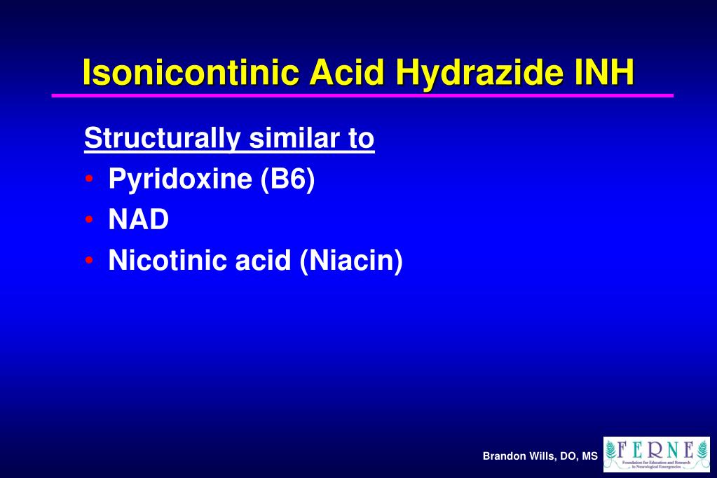 PPT - Management of Isoniazid Toxicity in a 23-Year-Old Woman ...