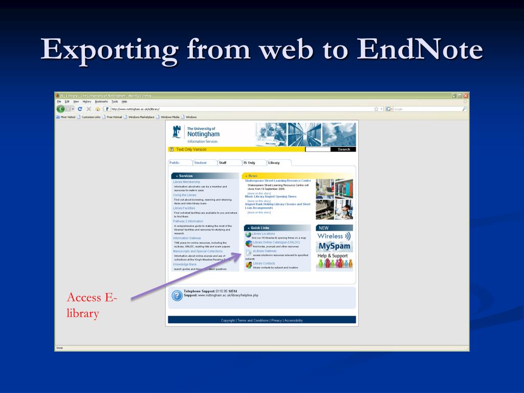 endnote installing export helper freezes