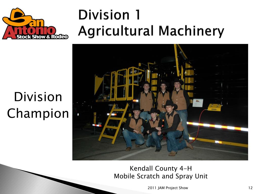 PPT - JAM JUNIOR AGRICULTURAL MECHANICS 2011 PowerPoint Presentation, free  download - ID:5001196