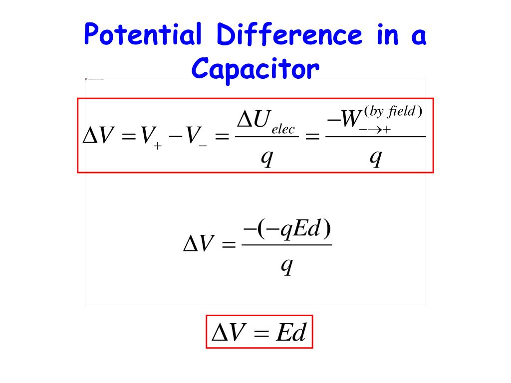 PPT Electrical Potential Energy & Electrical Potential PowerPoint