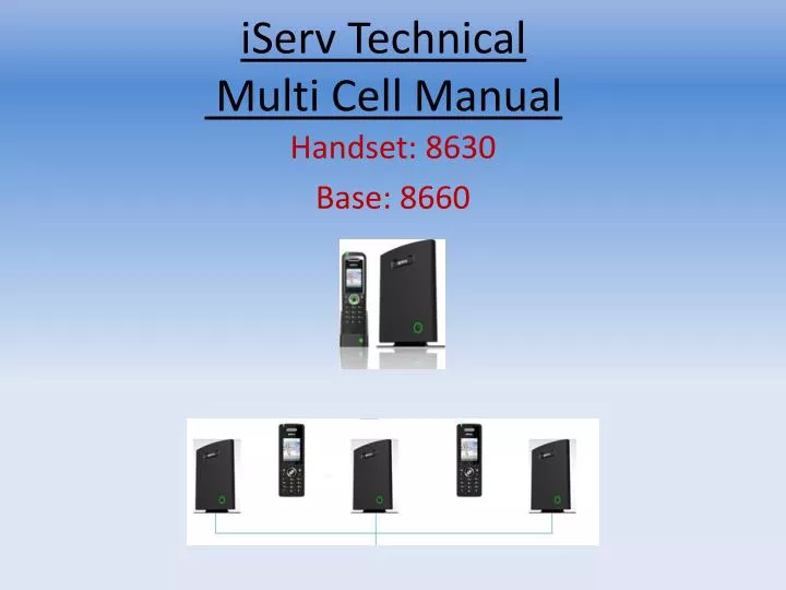 Ppt Iserv Technical Multi Cell Manual Powerpoint Presentation Free Download Id 5005037