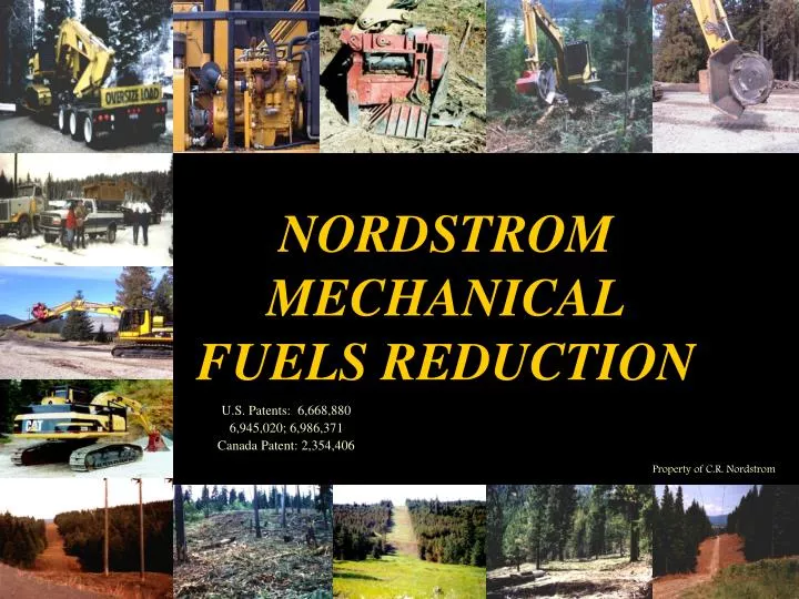 PPT NORDSTROM MECHANICAL FUELS REDUCTION PowerPoint Presentation