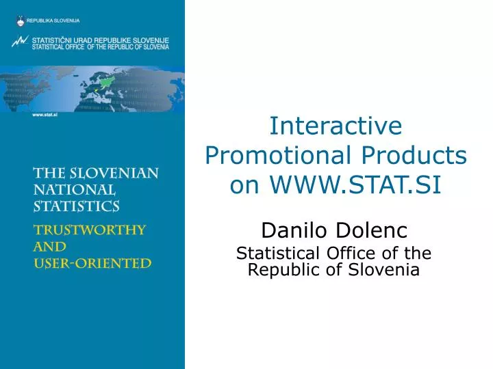 interactive promotional products on www stat si n.