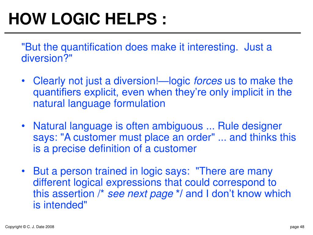 PPT An Introduction to Logic PowerPoint Presentation, free download