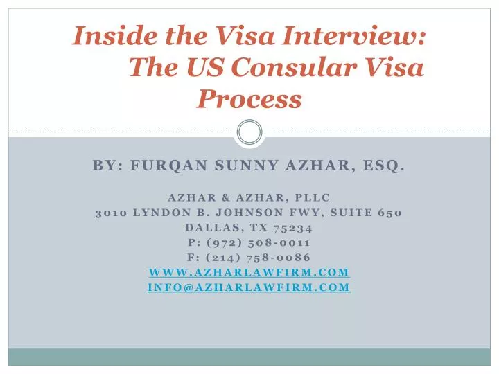 ppt-inside-the-visa-interview-the-us-consular-visa-process
