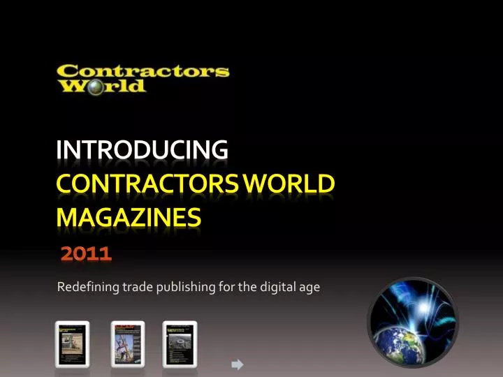 introducing contractors world magazines 2011 n.
