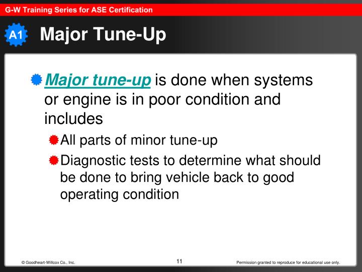 Ppt Engine Problem Diagnosis And Tune Up Point Presentation Major Tune Up