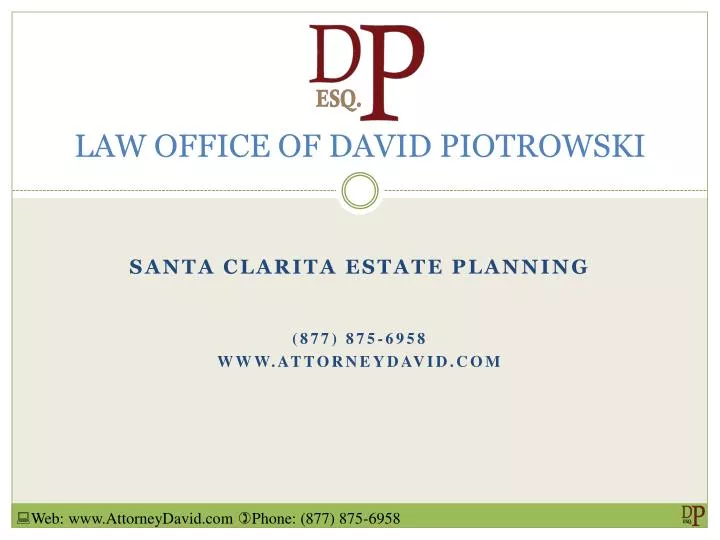 law office of david piotrowski n.