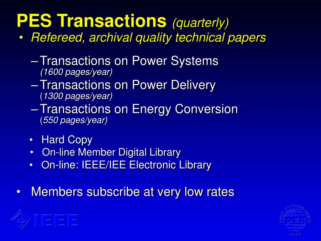 PPT The Institute of Electrical and Electronics Engineers, Inc. (IEEE