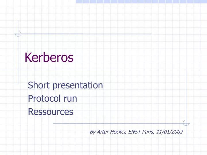 PPT - Kerberos PowerPoint Presentation, Free Download - ID:5008683