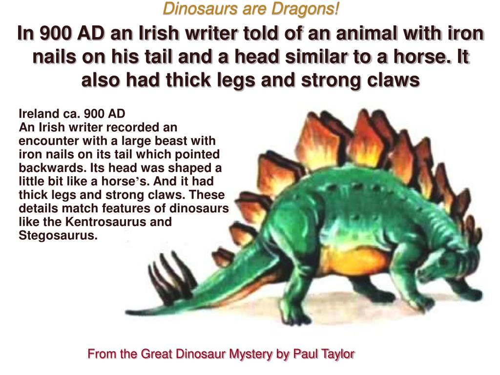 dragons and dinosaurs
