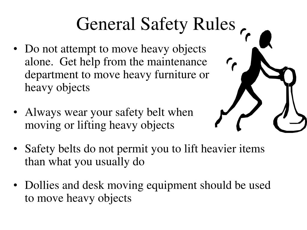 PPT SAFETY RULES, POLICIES AND PROCEDURES PowerPoint Presentation