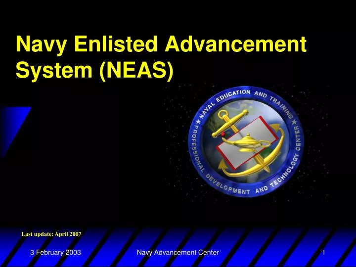 navy enlisted advancement system neas n.