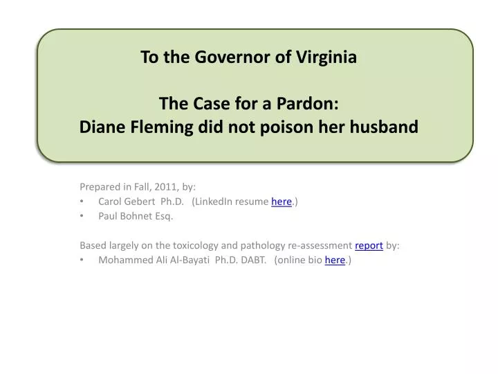ppt to the governor