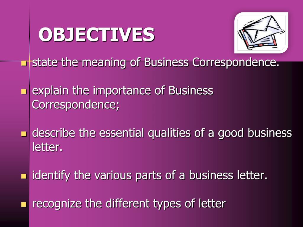 essential qualities of good business letter