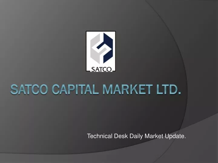 technical desk daily market update n.