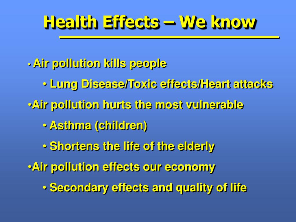 PPT Regional Air Quality & Airport Impacts PowerPoint Presentation