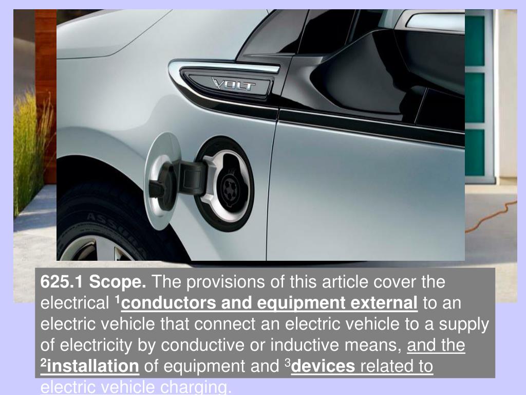 PPT ARTICLE 625 Electric Vehicle Charging System PowerPoint