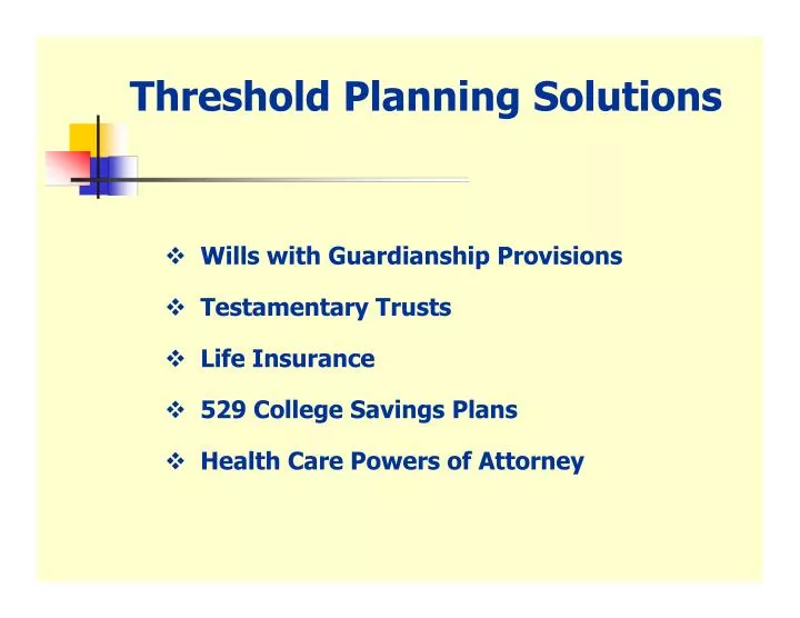 PPT Threshold Planning Solutions PowerPoint Presentation, free