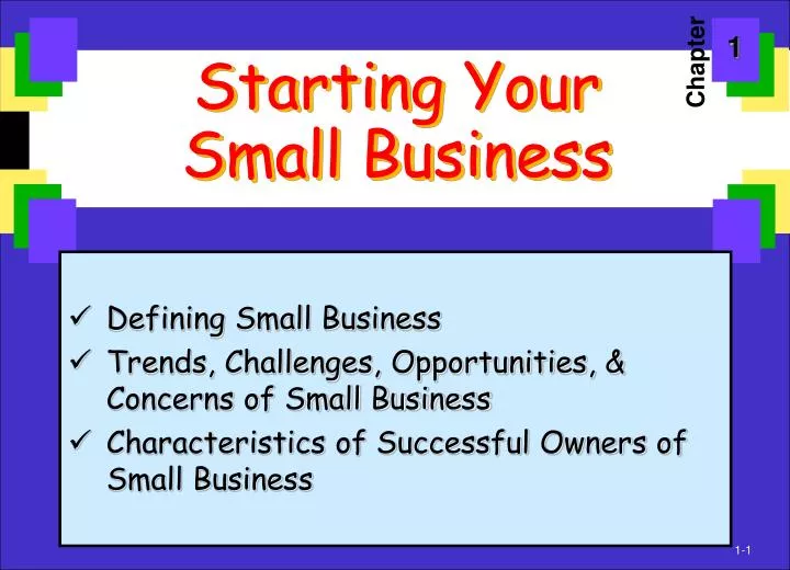 powerpoint presentation on starting a small business