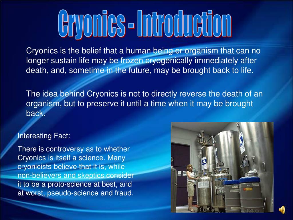 Ppt Cryonics And Nanotechnology Powerpoint Presentation Free Images, Photos, Reviews