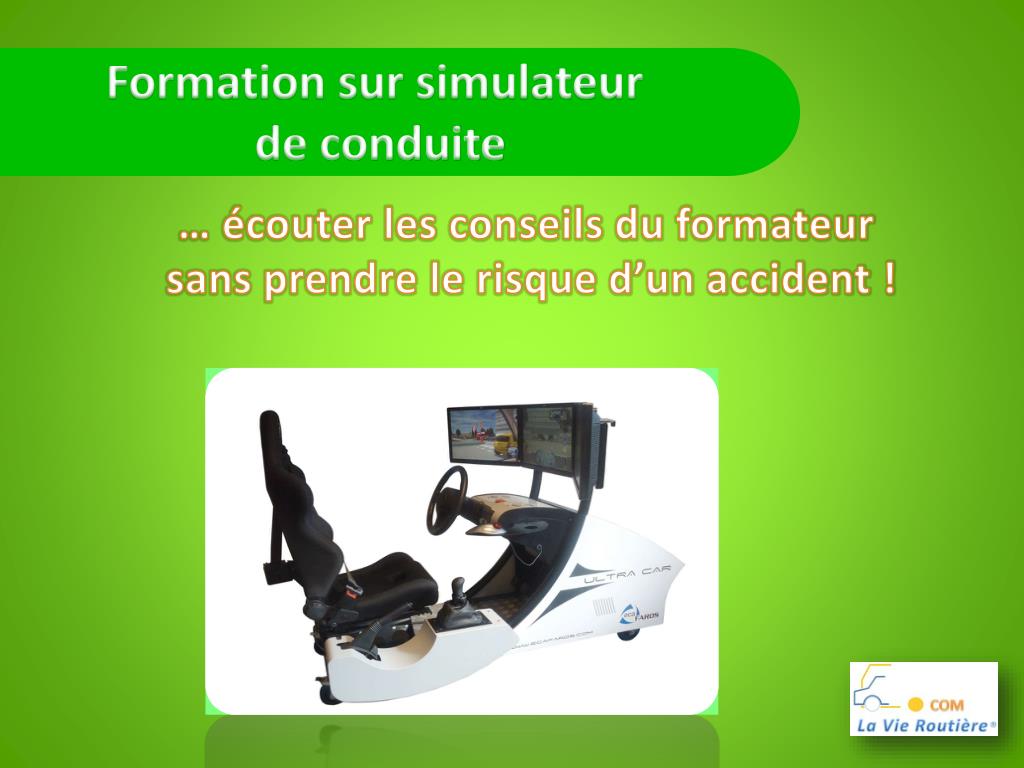 Simulation de conduite : l'innovation au service de la formation