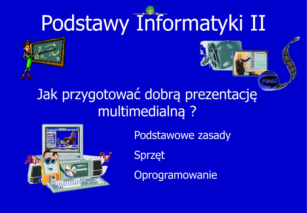Gotowa Prezentacja Na Dowolny Temat PPT - Podstawy Informatyki II PowerPoint Presentation, free download