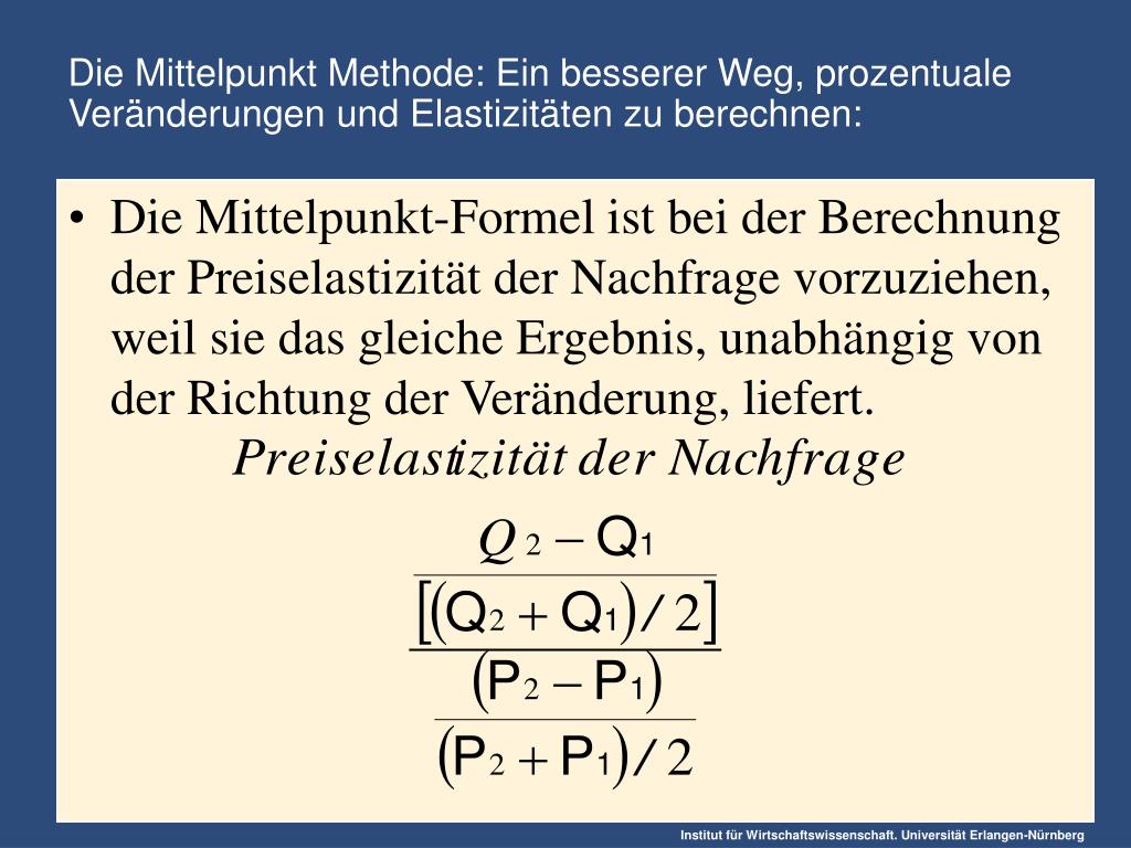 PPT - Elastizität und ihre Anwendungen PowerPoint ...