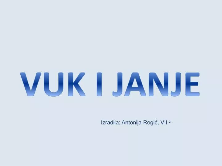 sisanče za posao