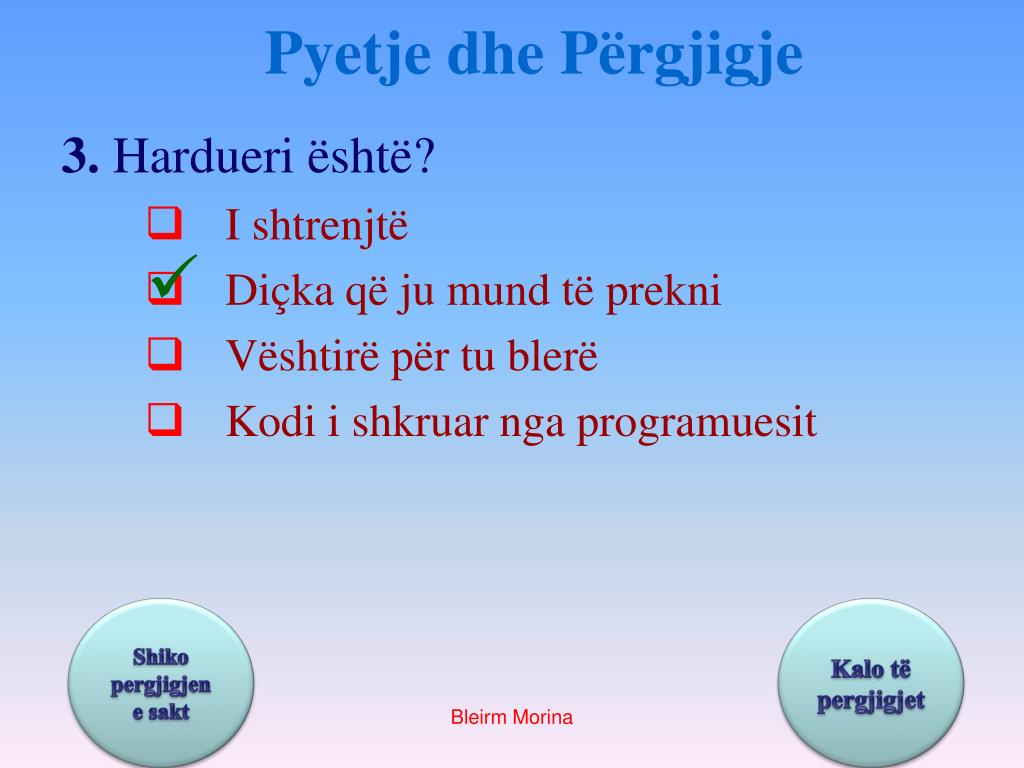 pyetje