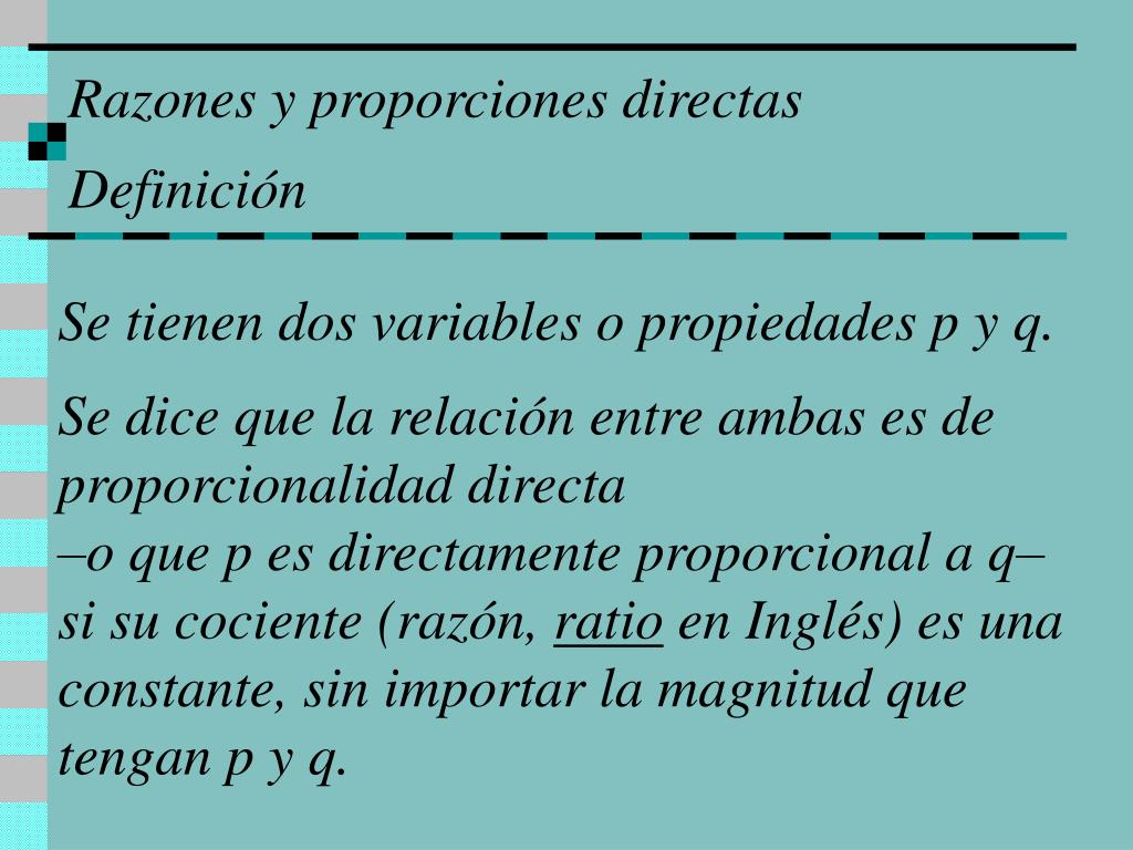 Ppt Razones Y Proporciones Directas Powerpoint Presentation Free Download Id5027420 1491