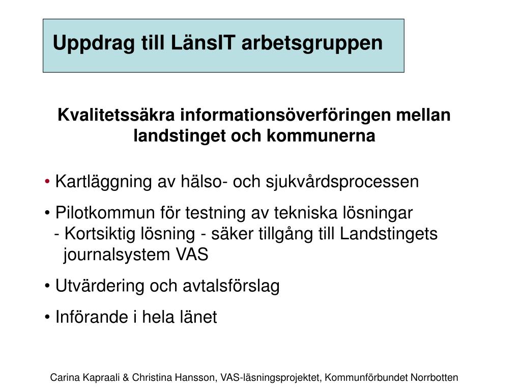 PPT - VAS-läsningsprojektet PowerPoint Presentation, free download ...