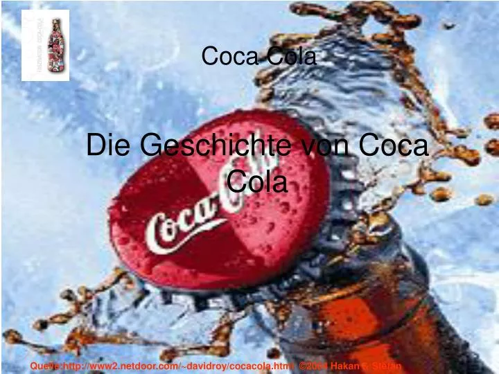 Ppt - Die Geschichte Von Coca Cola Powerpoint Presentation, Free Download -  Id:5031201