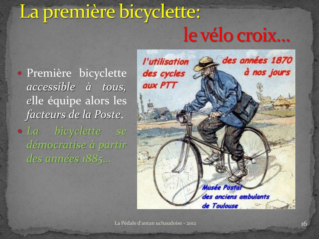 ppt bicyclette