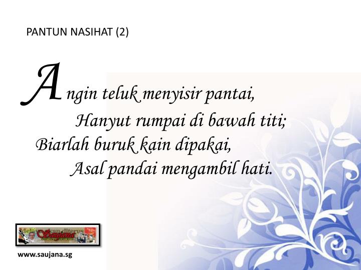 Ppt Pantun Klasik Powerpoint Presentation Id 5033213