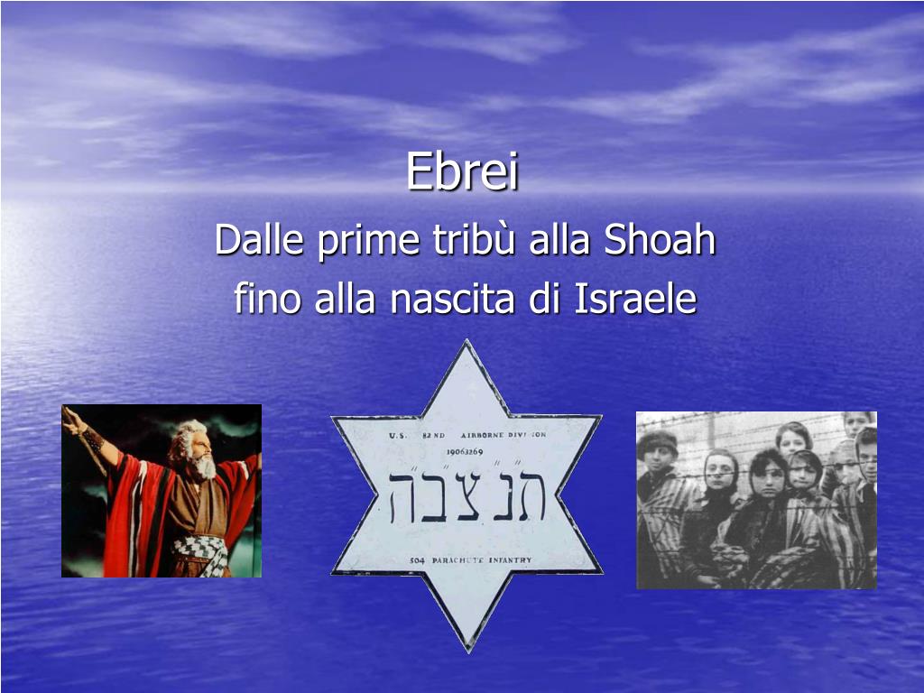 Il Nome Del Dio Degli Ebrei PPT - Ebrei PowerPoint Presentation, free download - ID:5034026